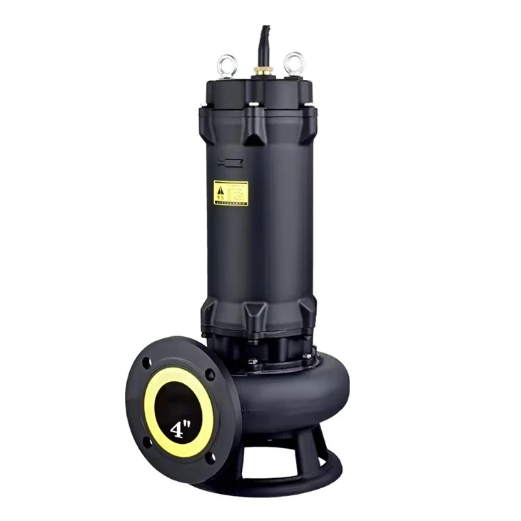 Fornecimento de fábrica 65GNWQ20-10-1.5 Tipo de corte Bomba submersível de esgoto de águas residuais industriais