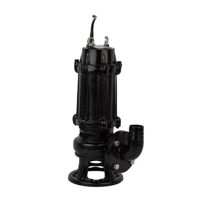 Bomba de água submersível de esgoto profundo industrial de alta pressão de alta qualidade com fluxo nominal de 40 m3 / h WQ
